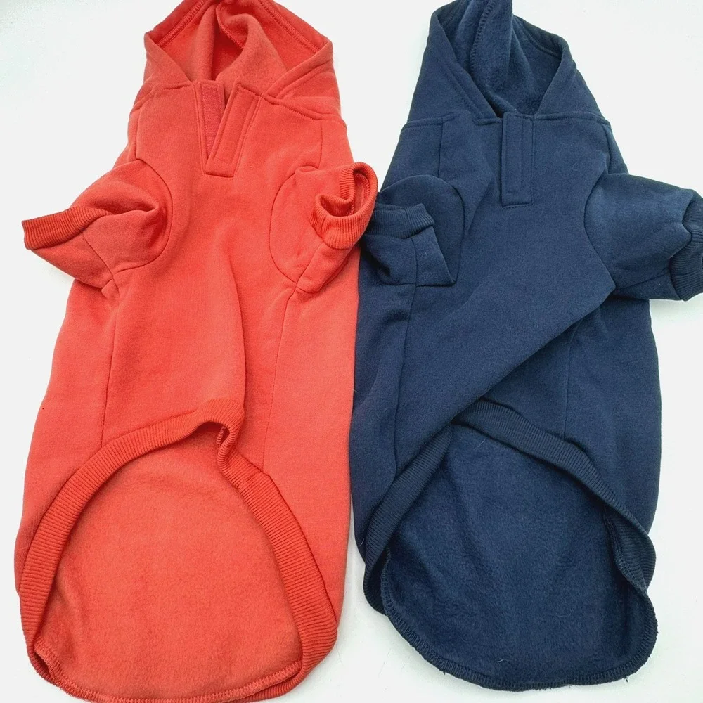 HEART TO TAIL Size Medium Set of 2 Hoodies Love Be Kind Boho Hippie Dog Sweaters